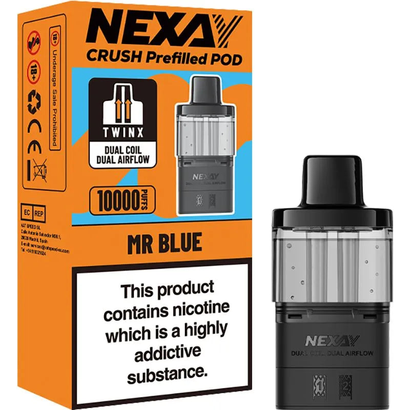 Mr Blue Nexay Crush Pod & Refill 10ml