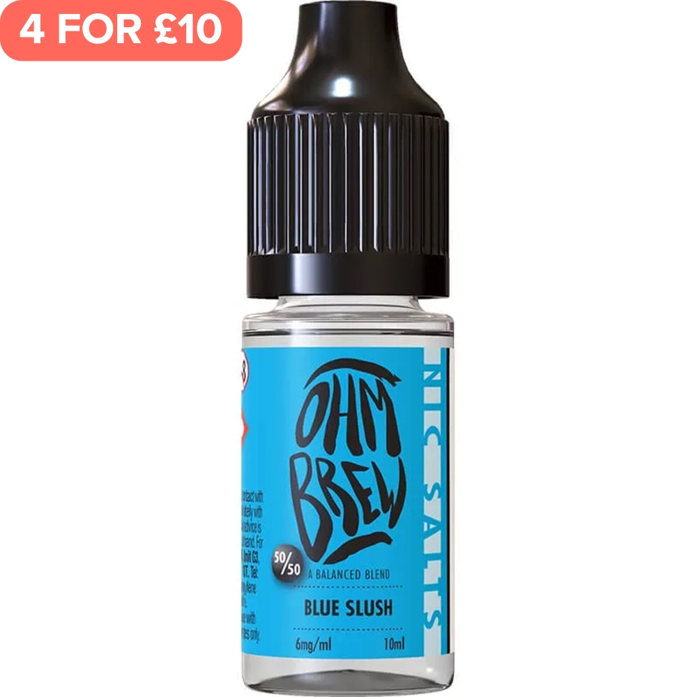 Blue Slush Ohm Brew 50/50 E-Liquid 10ml