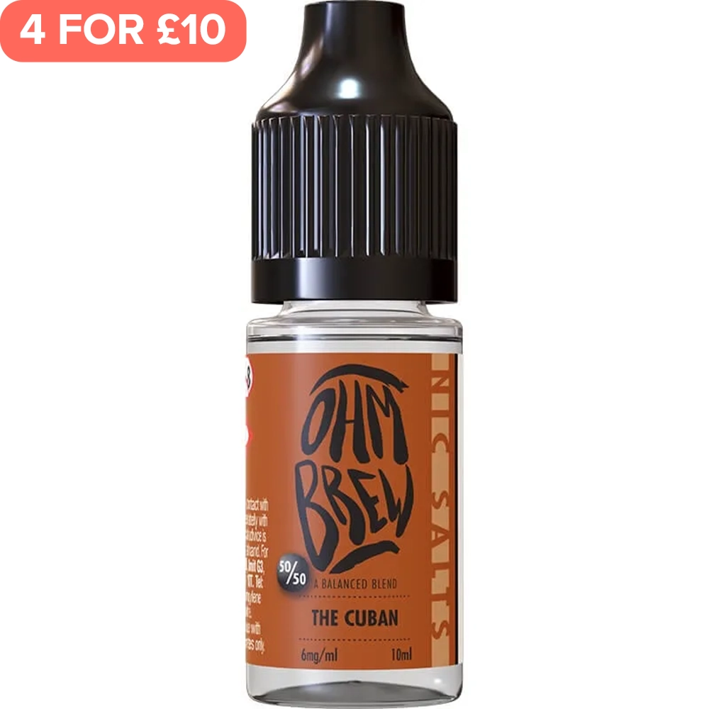 Cigar Ohm Brew 50/50 E-Liquid 10ml