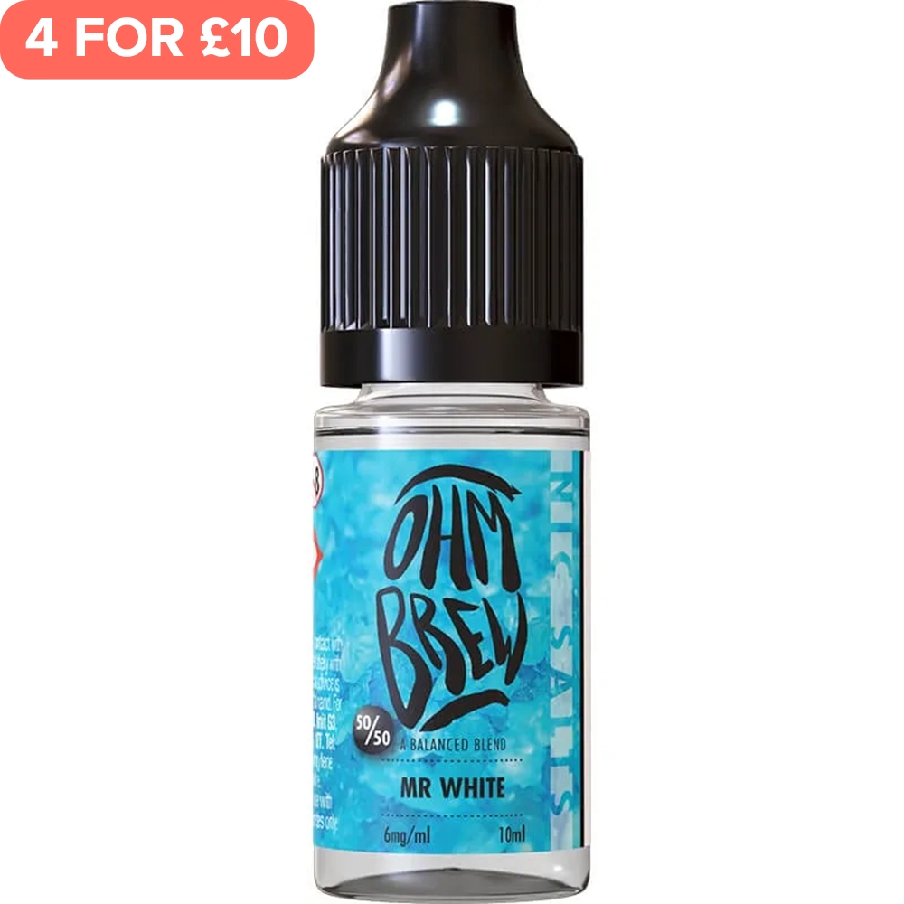 Mr White Ohm Brew 50/50 E-Liquid 10ml