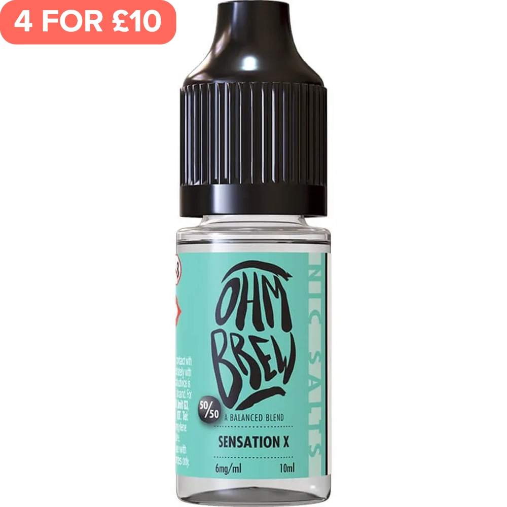 Sensation X Ohm Brew 50/50 E-Liquid 10ml