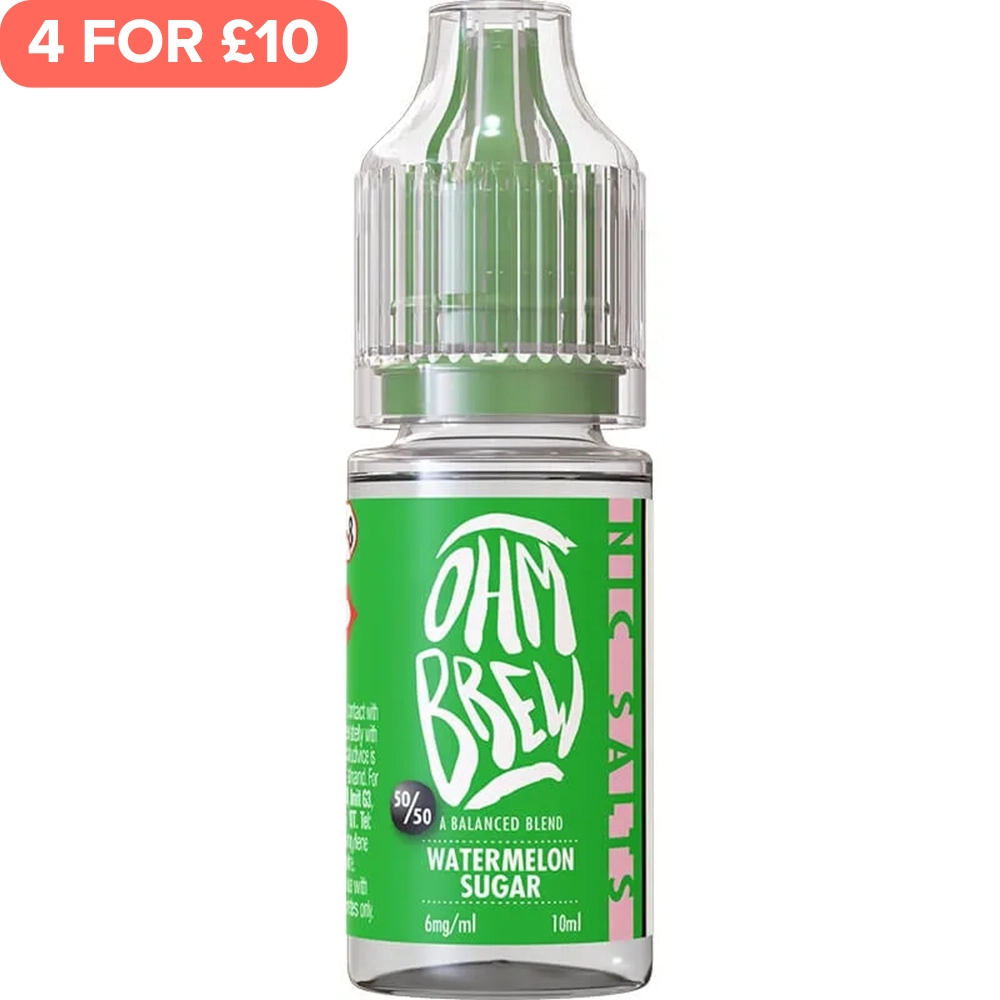Watermelon Sugar Ohm Brew 50/50 E-Liquid 10ml