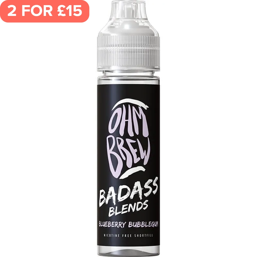 Blueberry Bubblegum Ohm Brew Badass Blends 50ml