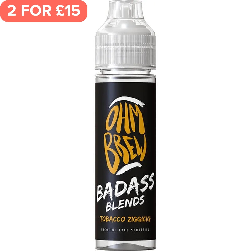 Tobacco Ziggicig Ohm Brew Badass Blends 50ml