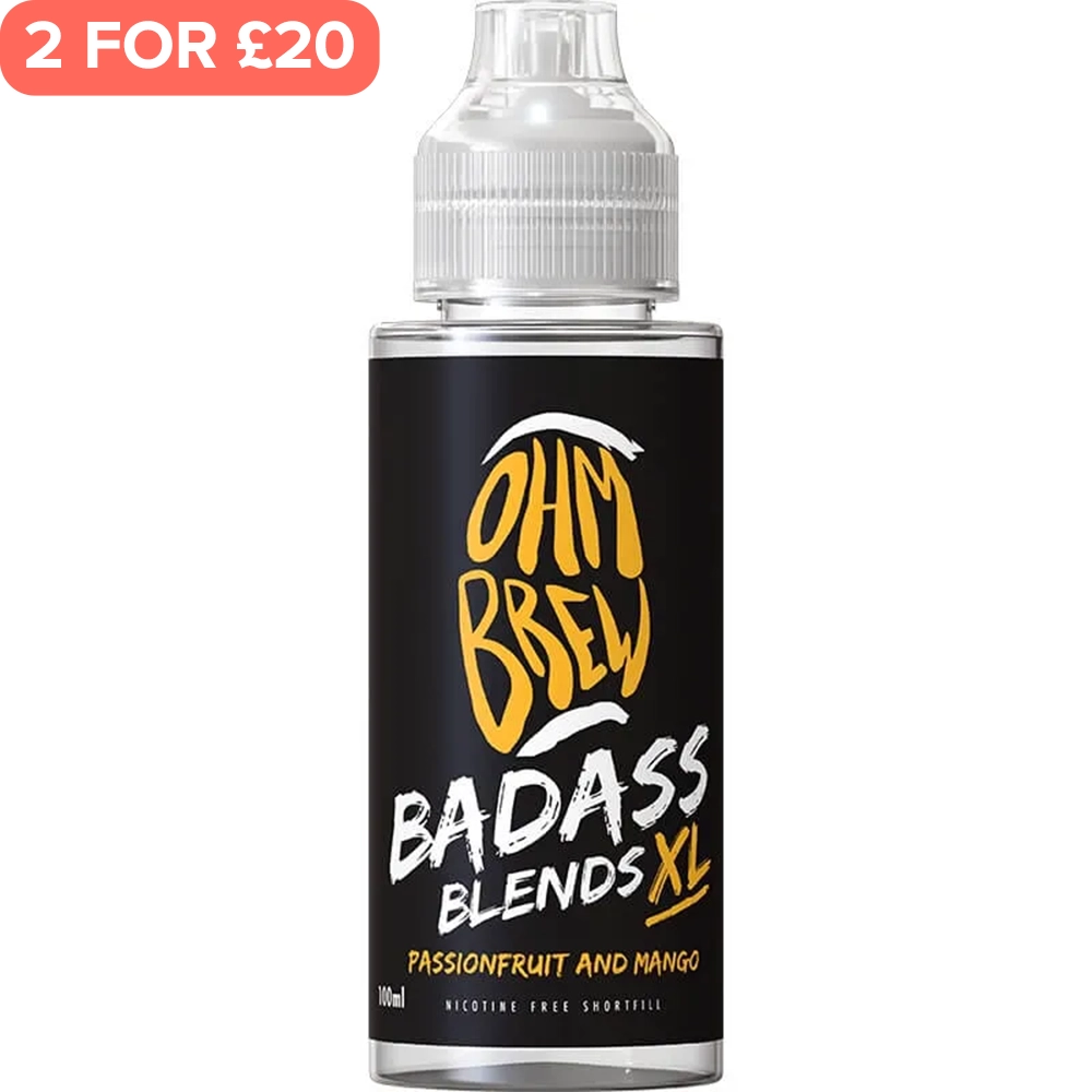 Passionfruit Mango Ohm Brew Badass Blends XL 100ml