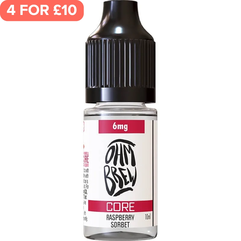 Ohm Brew Core Raspberry Sorbet 10ml