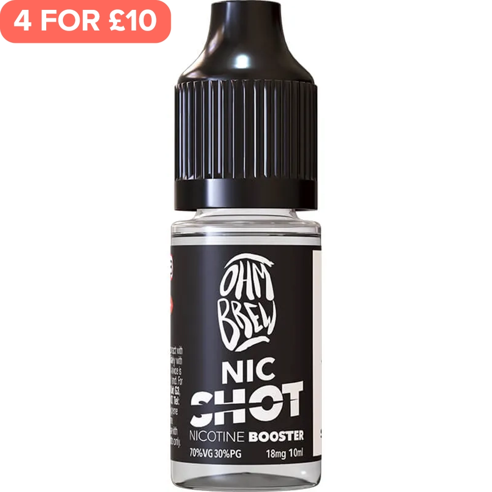 Ohm Brew Nic Shot Nicotine Booster 18mg/ml