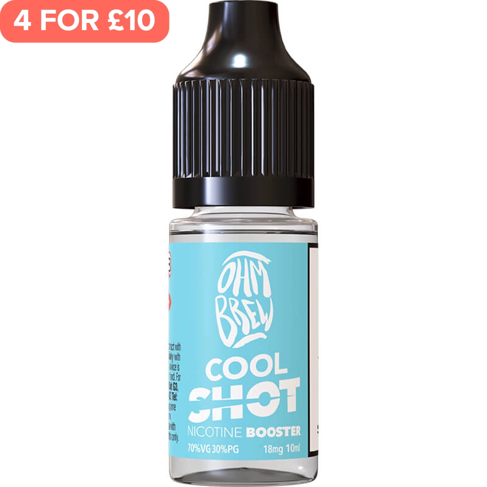 Ohm Brew Cool Booster Nicotine Shot 18MG/ML