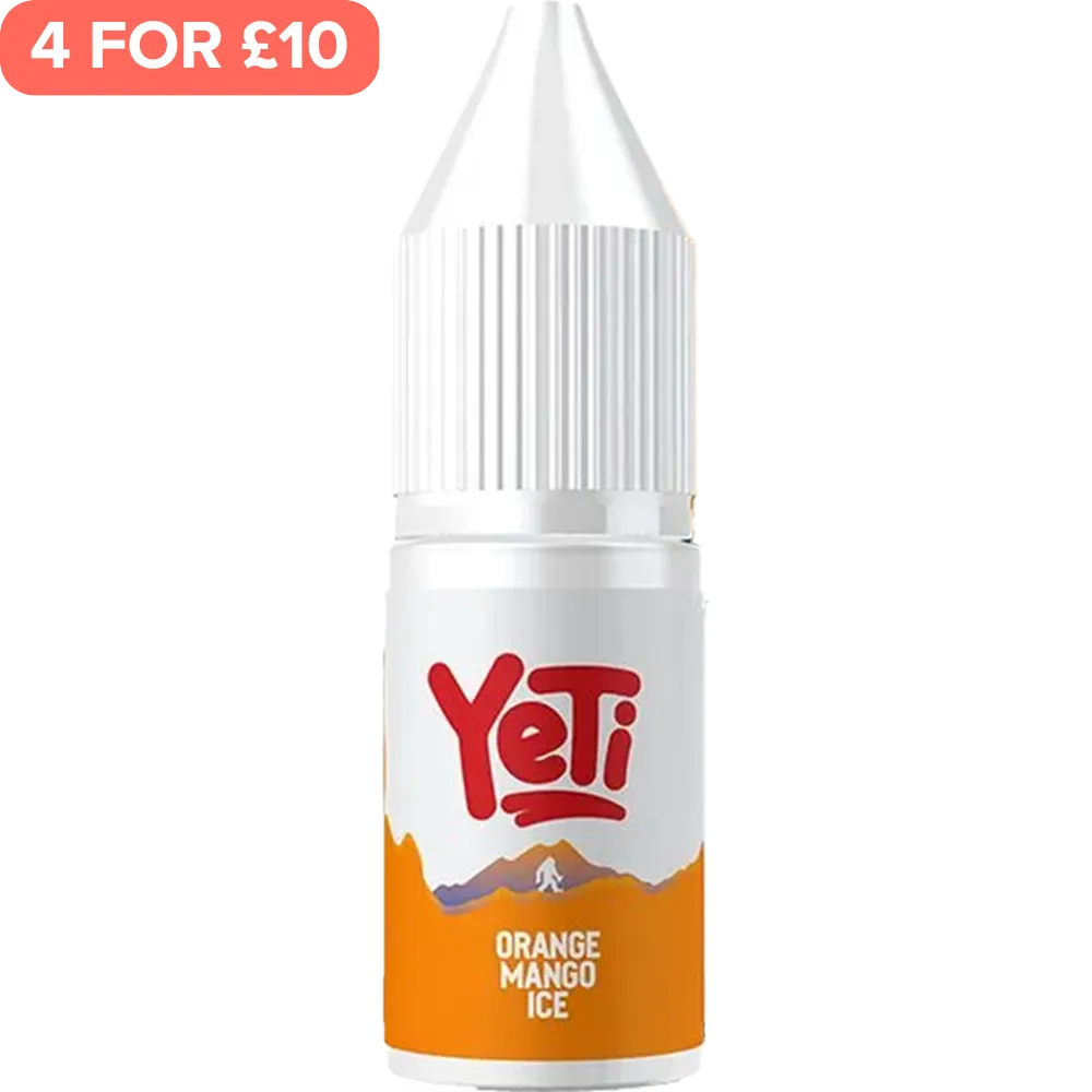 Orange Mango Ice Yeti E-Liquid 10ml