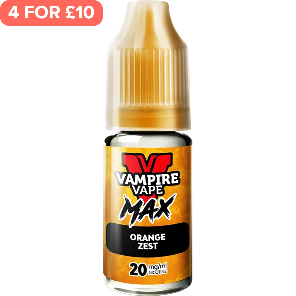 Orange Zest Vampire Vape Max E-Liquid 10ml