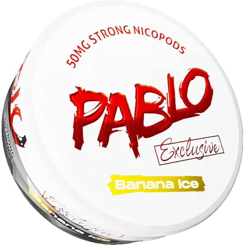 Pablo Exclusive Banana Ice Nicopod Nicotine Pouches