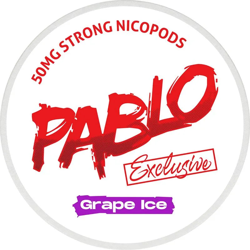 Pablo Exclusive Grape Ice Nicopod Nicotine Pouches