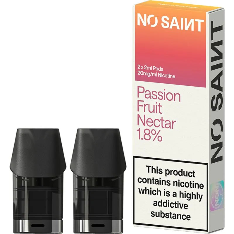 Passion Fruit Nectar NO SAINT Pod 2 Pack