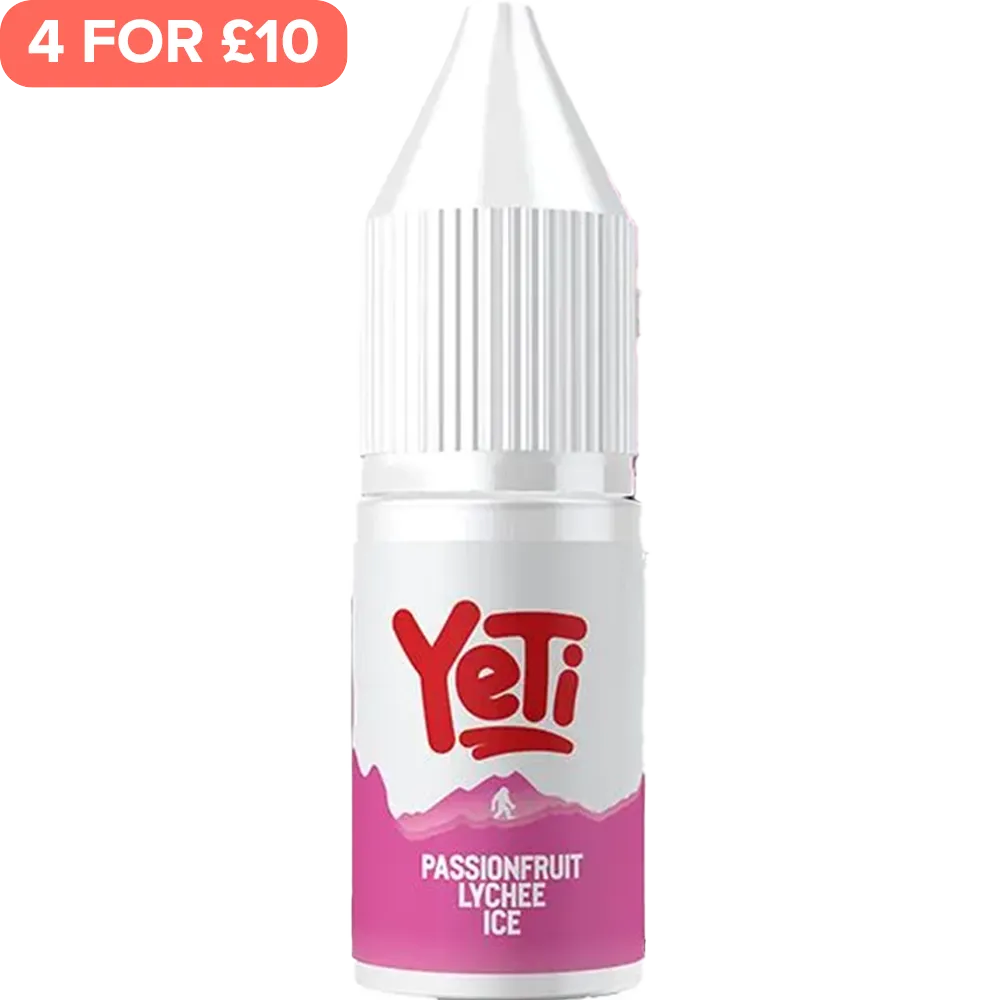 Passionfruit Lychee Ice Yeti E-Liquid 10ml