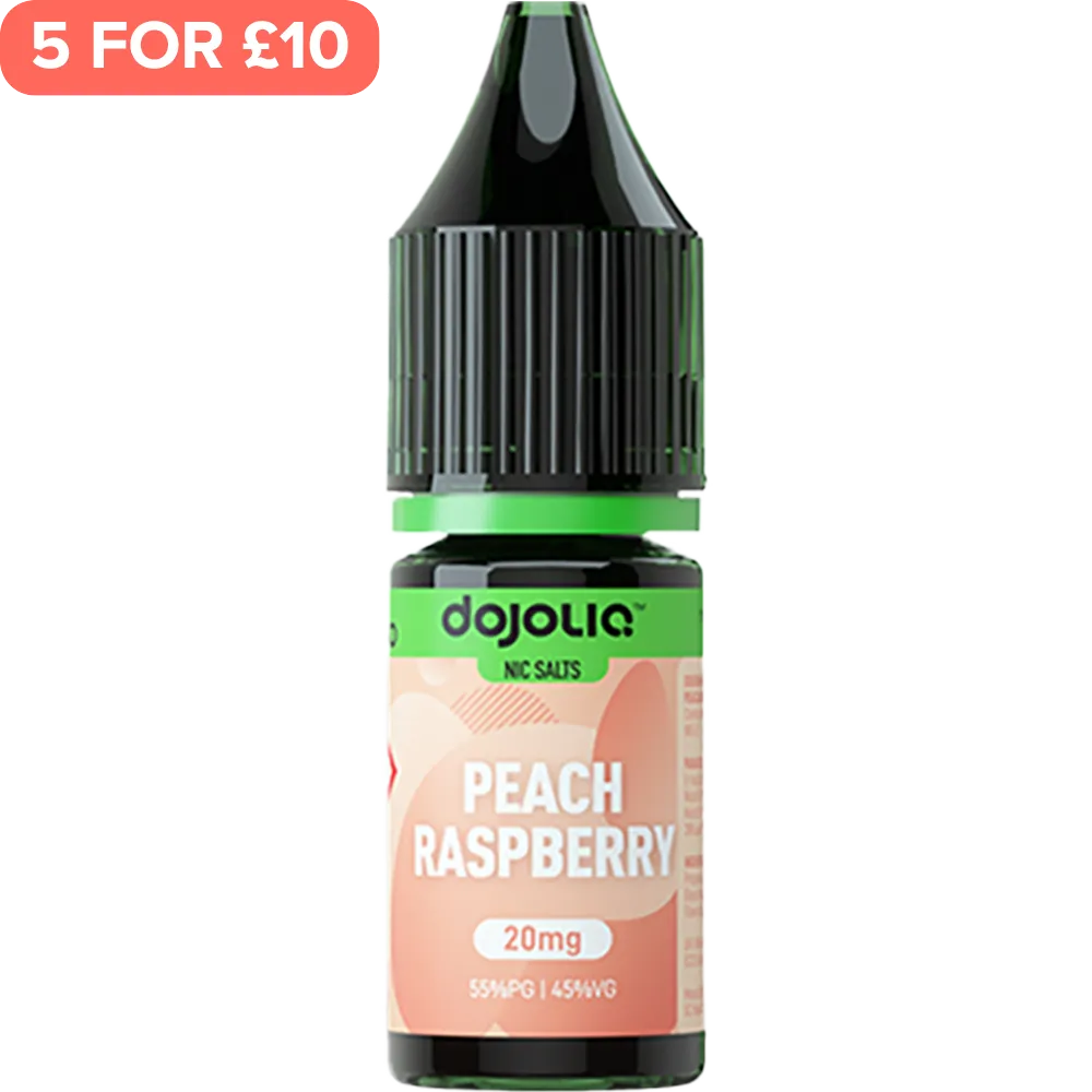 Peach Raspberry DOJOLIQ Nic Salts By Vaporesso E-Liquid 10ml