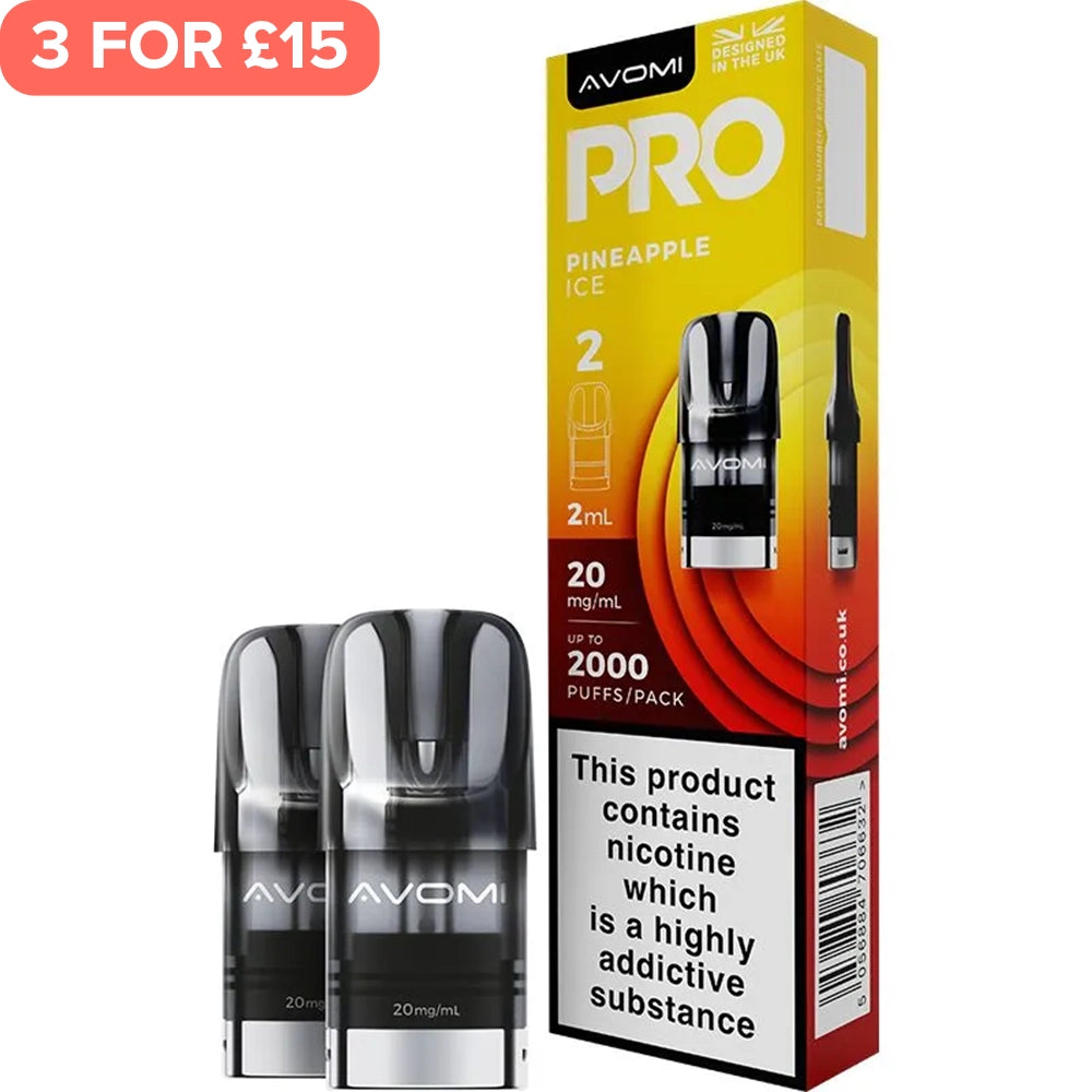 Pineapple Ice Avomi PRO Pods 2 Pack