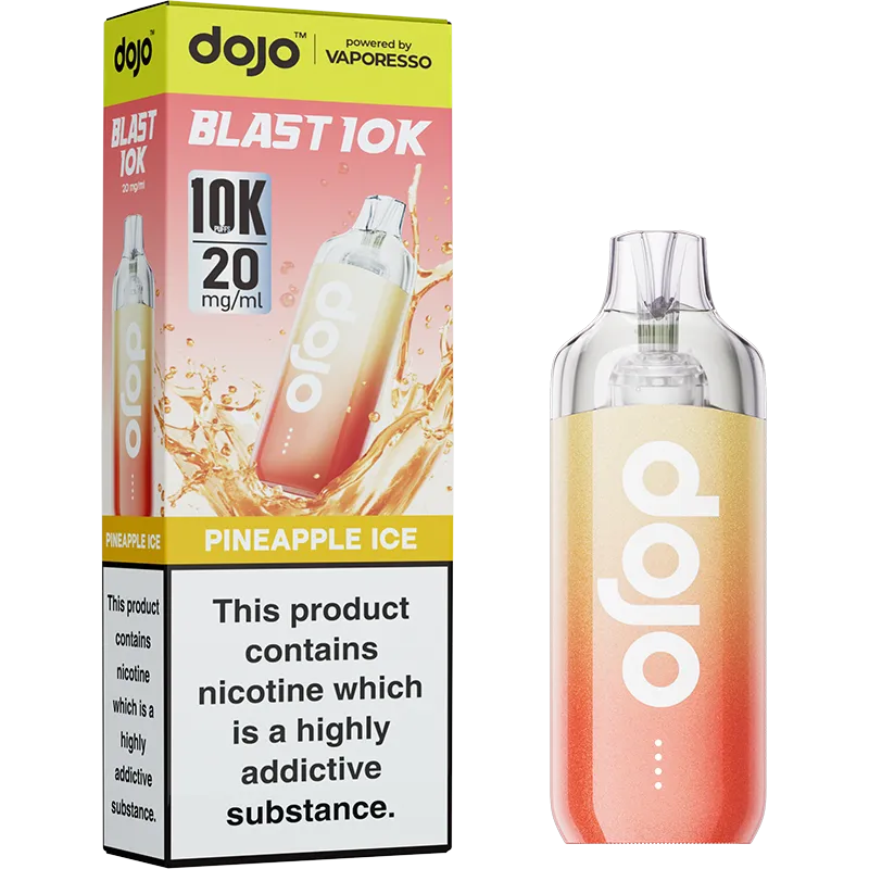 DOJO Blast 10K Pineapple Ice Pod Vape Kit 10ml