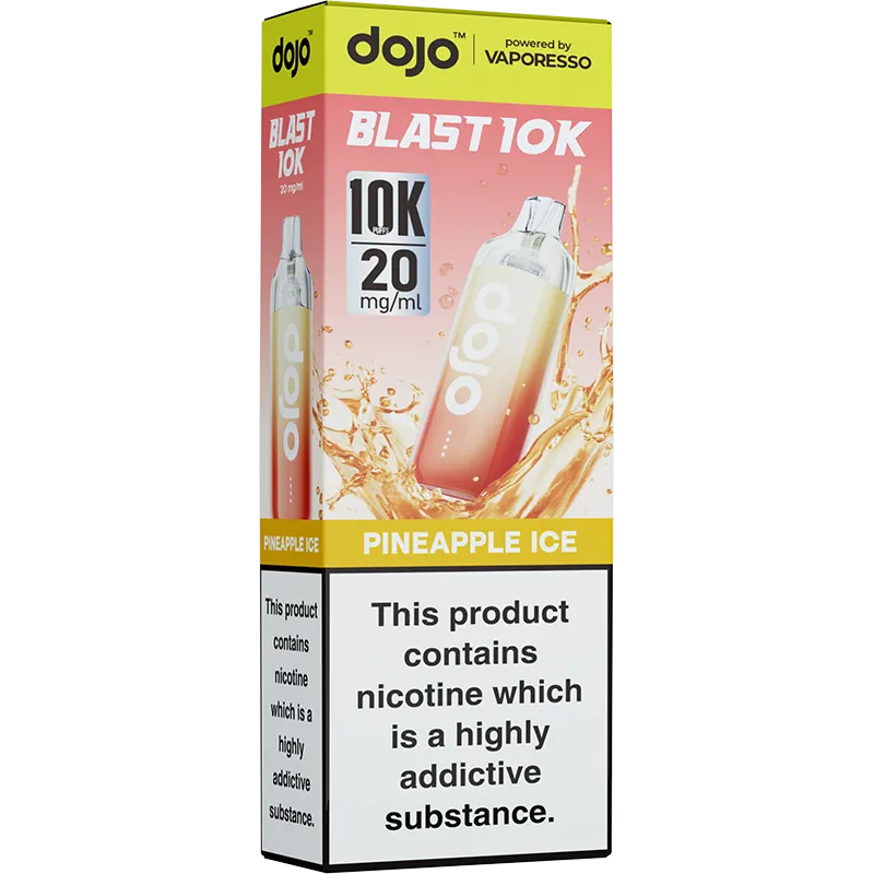 DOJO Blast 10K Pineapple Ice Pod Vape Kit 10ml