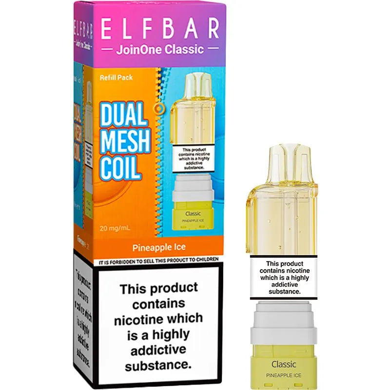 Pineapple Ice Elf Bar JoinOne Classic Pod & Refill 12ml