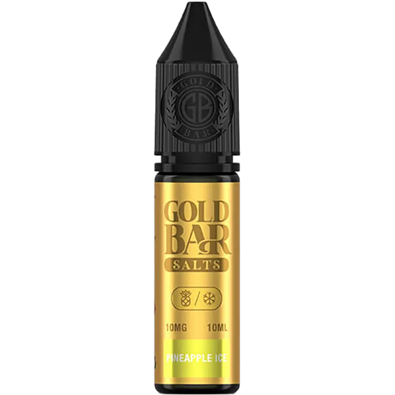 Pineapple Ice Gold Bar Salts E-Liquid 10ml