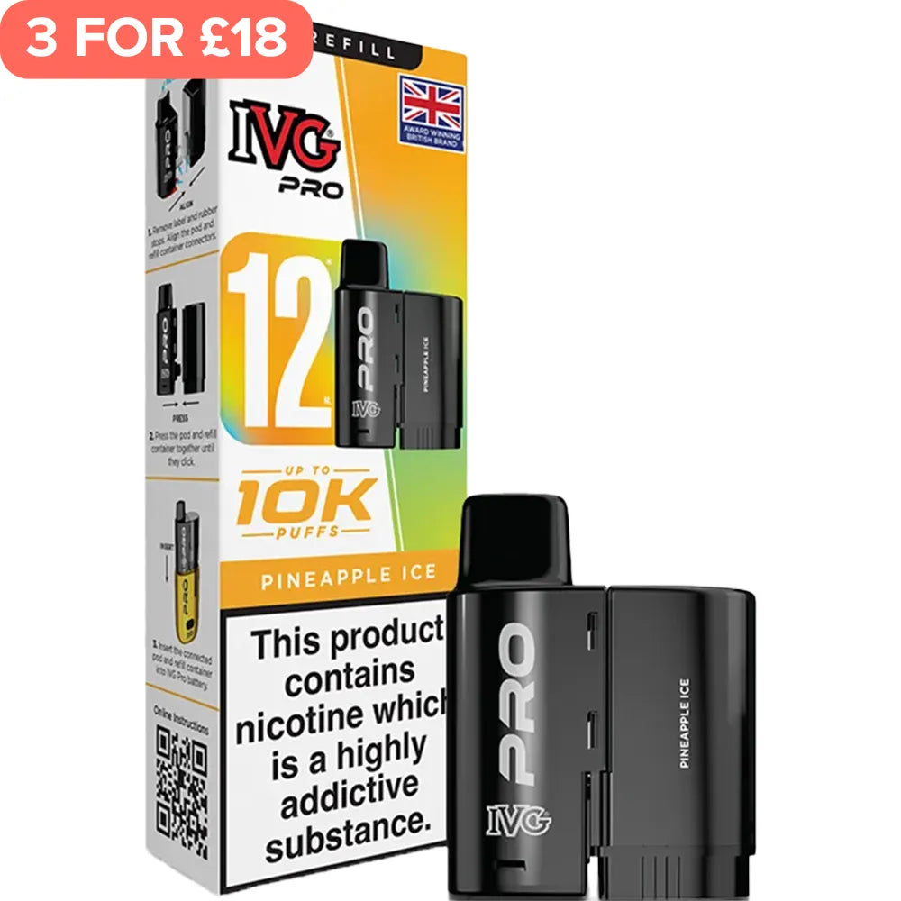 Pineapple Ice IVG Pro Pod & Refill 12ml