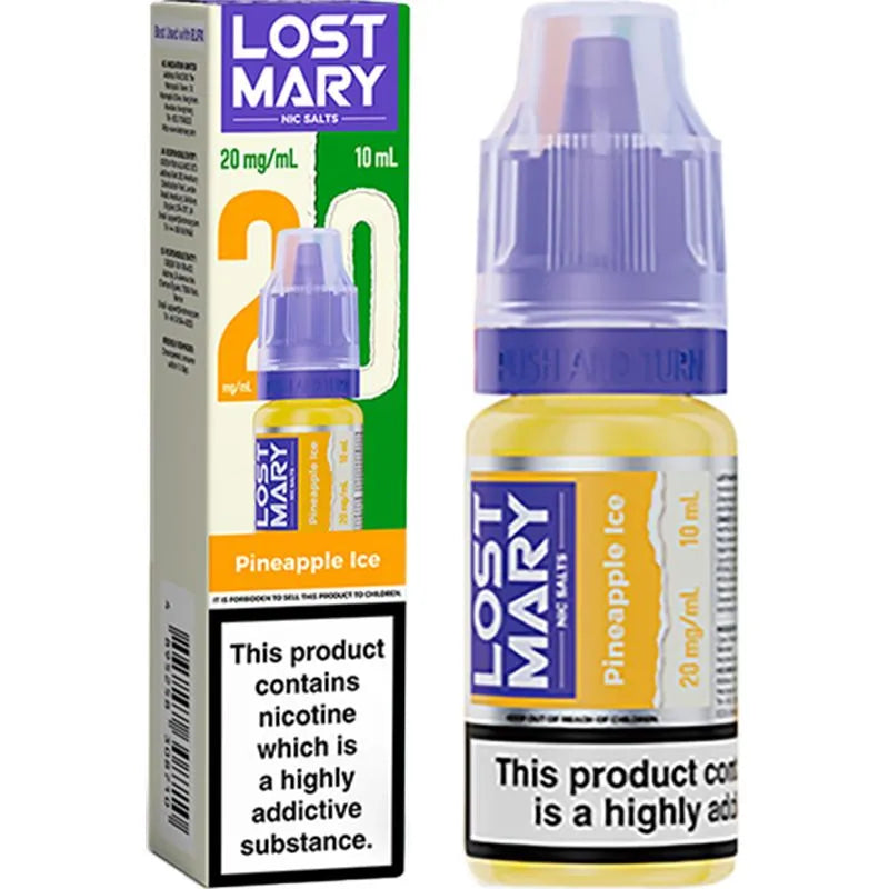 Pineapple Ice Lost Mary Nic Salts E-Liquid 10ml
