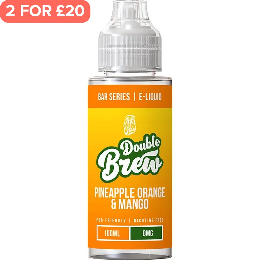 Pineapple Orange & Mango Double Brew E-Liquid 100ml