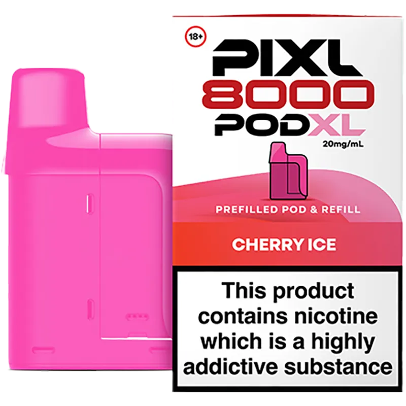 Cherry Ice PIXL 8000 Pod XL Pod & Refill 12ml
