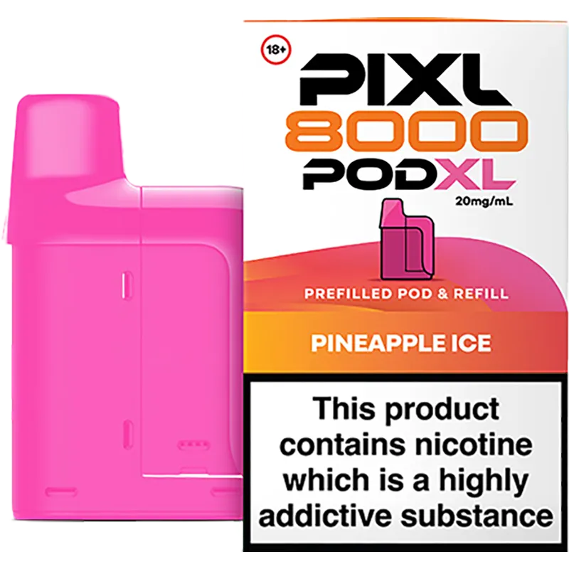 Pineapple Ice PIXL 8000 Pod XL Pod & Refill 12ml