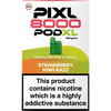 Strawberry Kiwi Razz PIXL 8000 Pod XL Pod & Refill 12ml