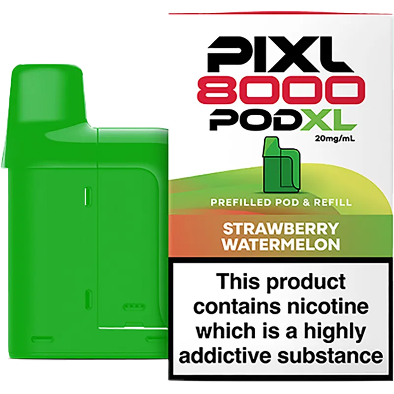 Strawberry Watermelon PIXL 8000 Pod XL Pod & Refill 12ml