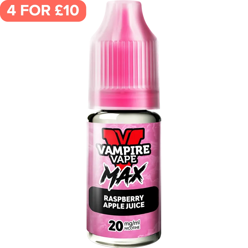 Raspberry Apple Juice Vampire Vape Max E-Liquid 10ml