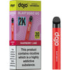 DOJO Blast 2000 Go Raspberry Lime Pod Vape Kit 4ml