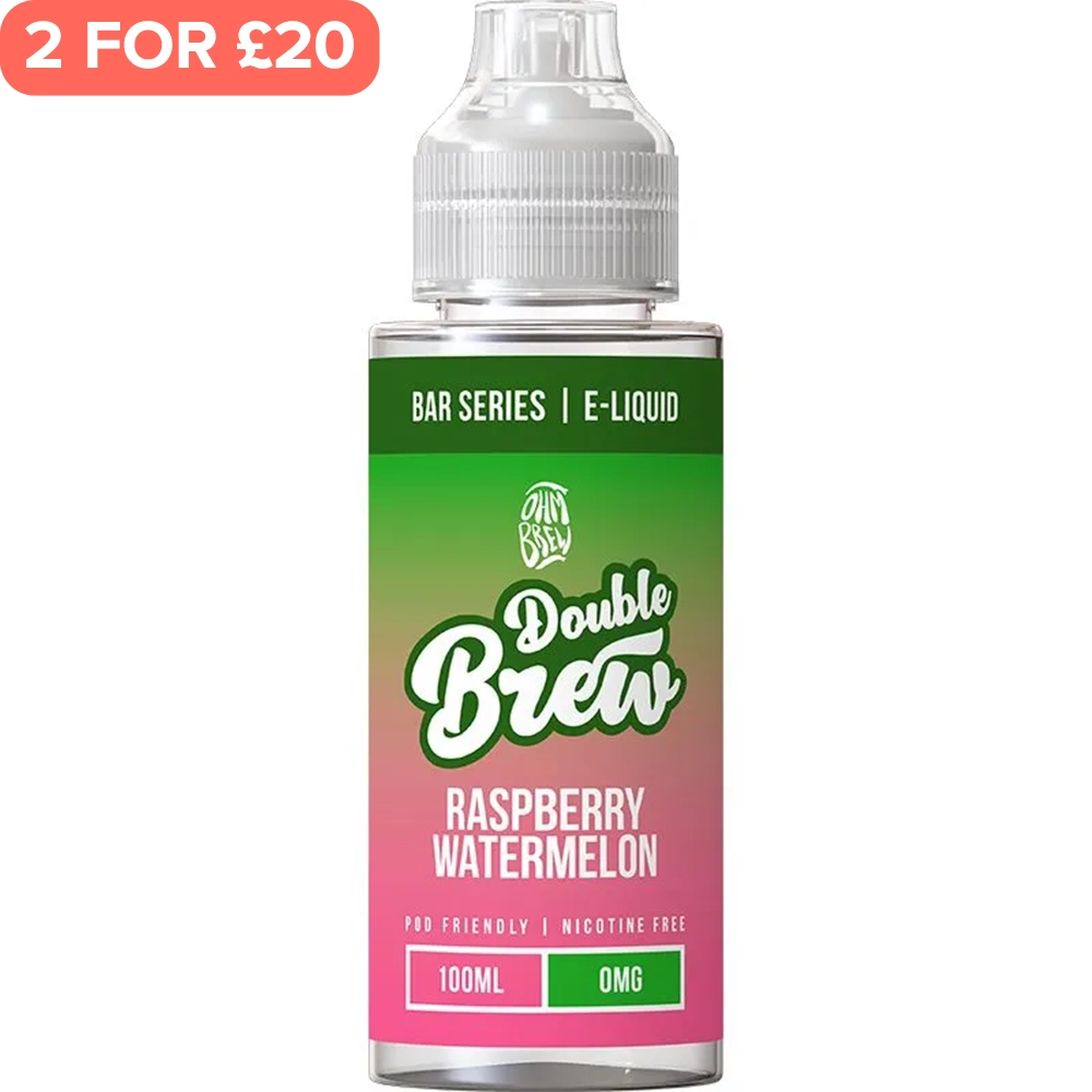 Raspberry Watermelon Double Brew E-Liquid 100ml