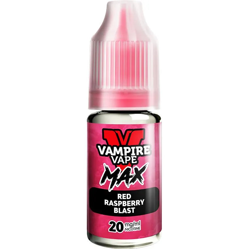 Red Raspberry Blast Vampire Vape Max E-Liquid 10ml