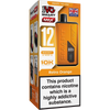Retro Orange IVG Smart Max Pod Vape Kit 12ml