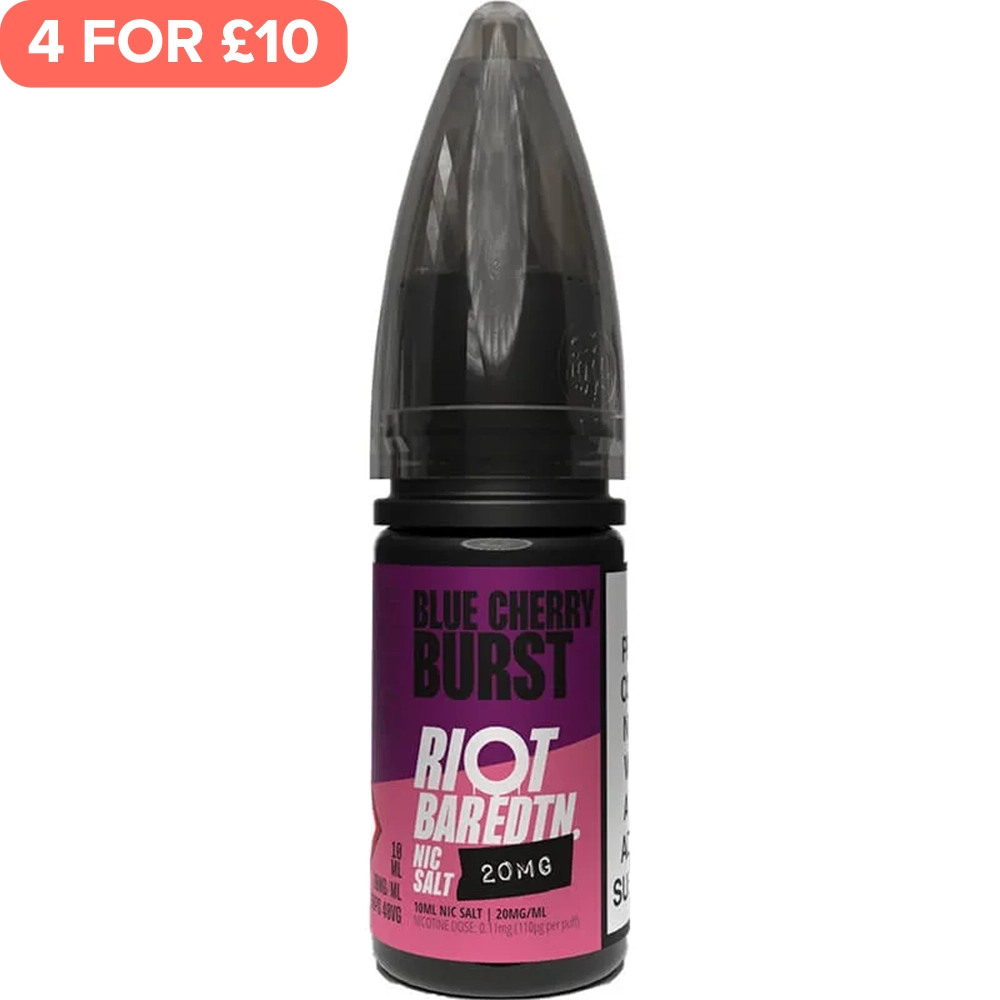 Blue Cherry Burst Riot BAR EDTN E-Liquid 10ml