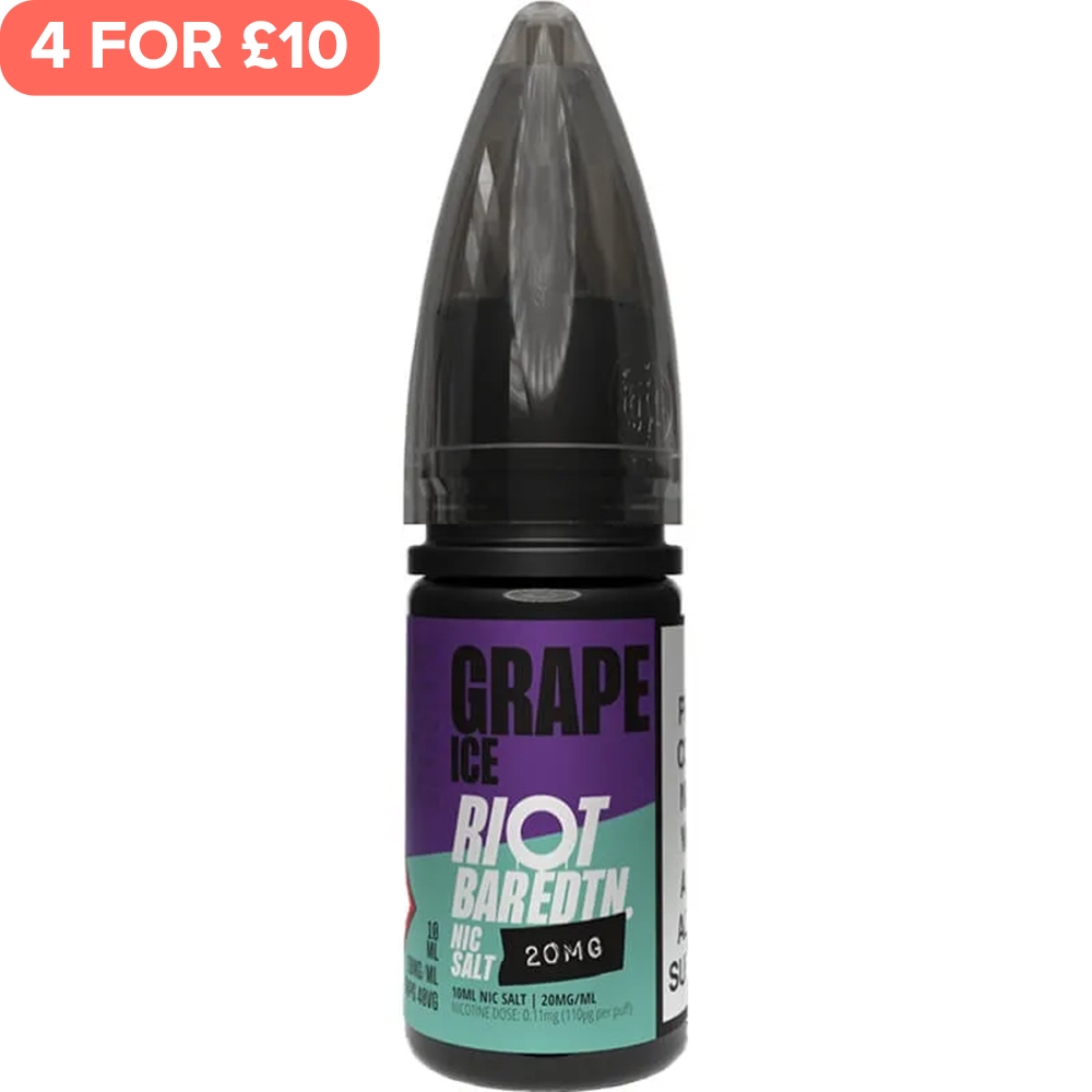 Grape Ice Riot BAR EDTN E-Liquid 10ml
