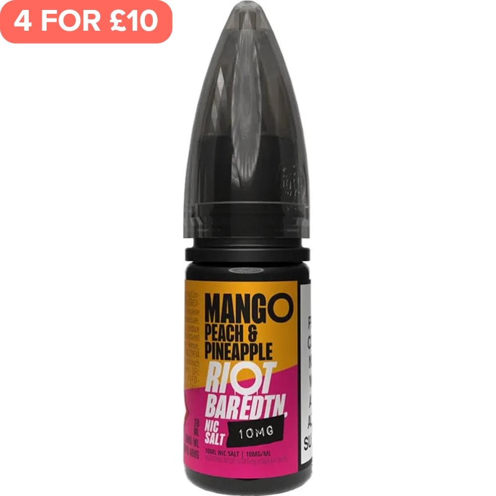 Mango Peach & Pineapple Riot BAR EDTN E-Liquid 10ml