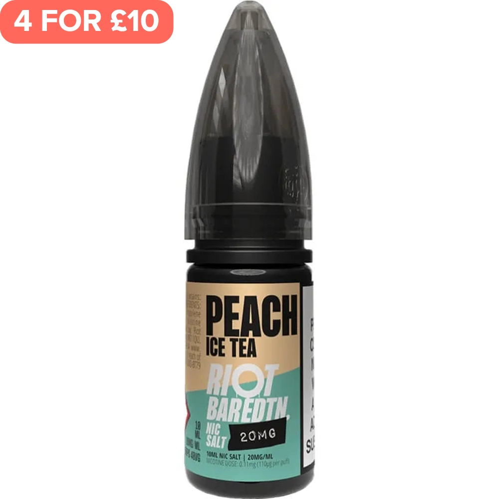 Peach Ice Tea Riot BAR EDTN E-Liquid 10ml