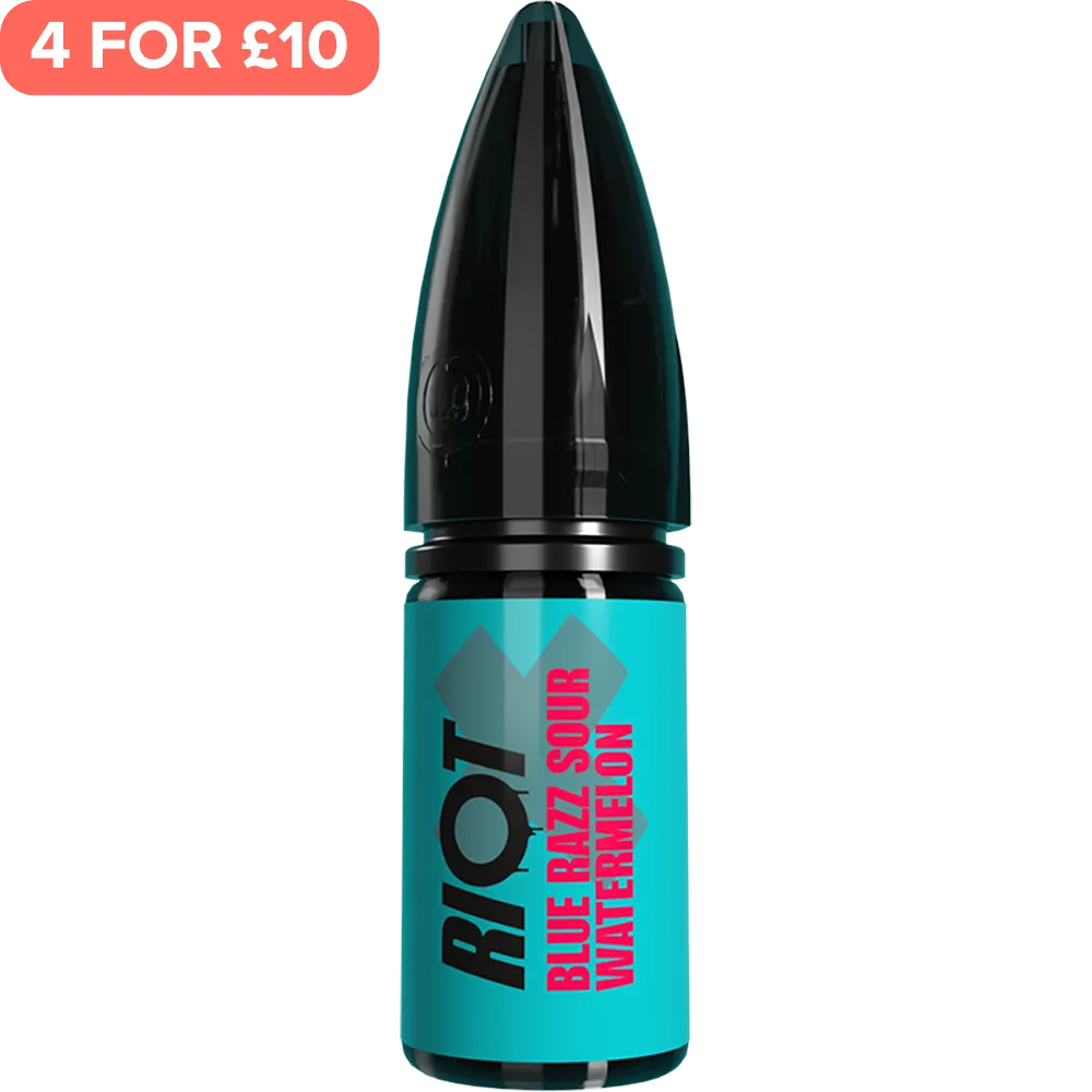 Blue Razz Sour Watermelon Riot X E-Liquid 10ml