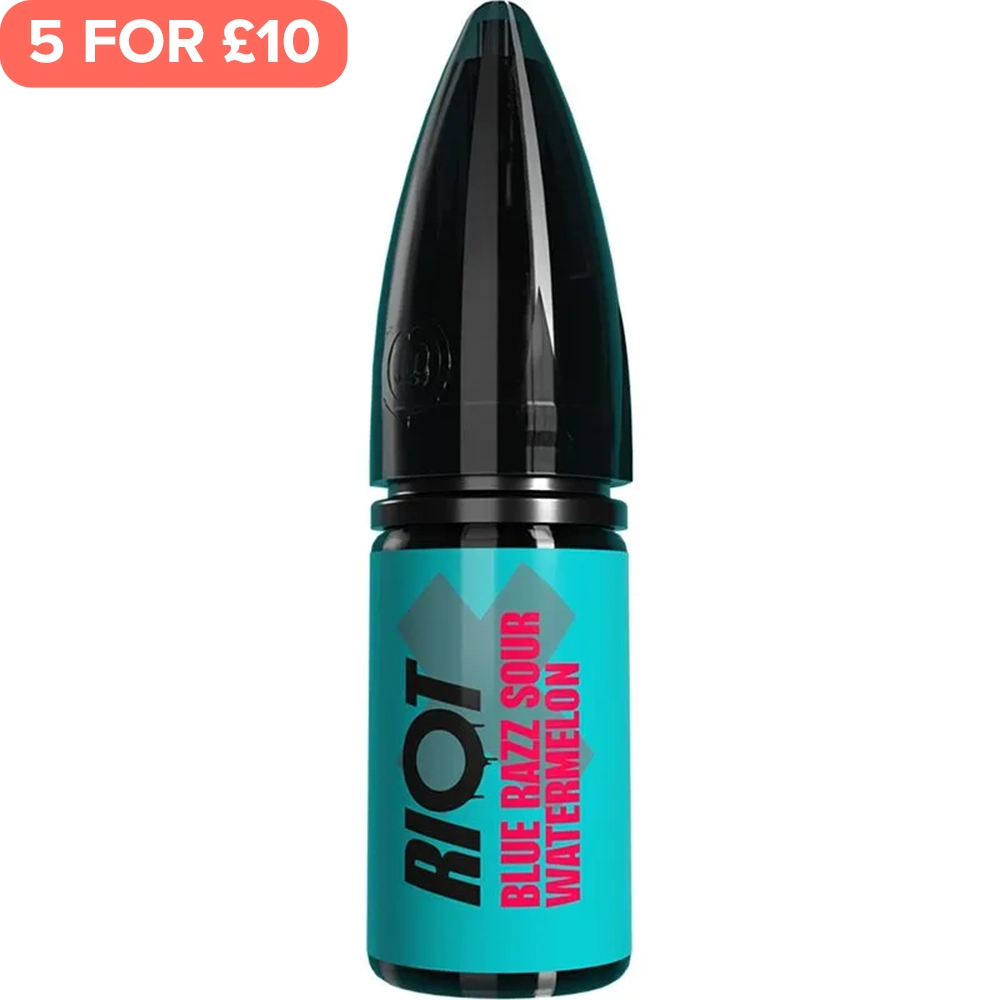 Blue Razz Sour Watermelon Riot X E-Liquid 10ml