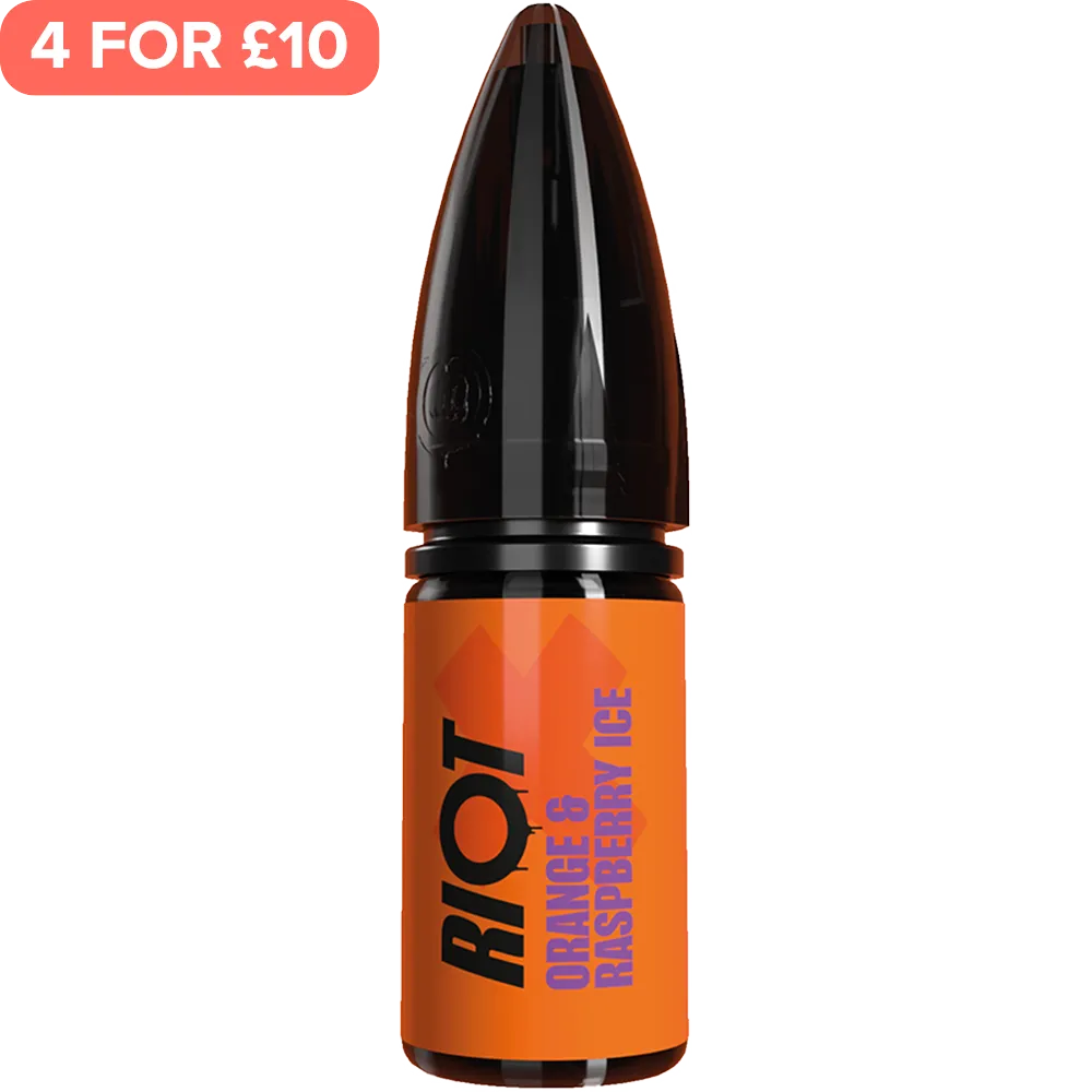Orange & Raspberry Ice Riot X E-Liquid 10ml