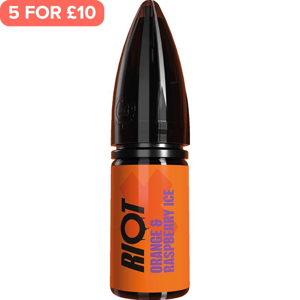 Orange & Raspberry Ice Riot X E-Liquid 10ml