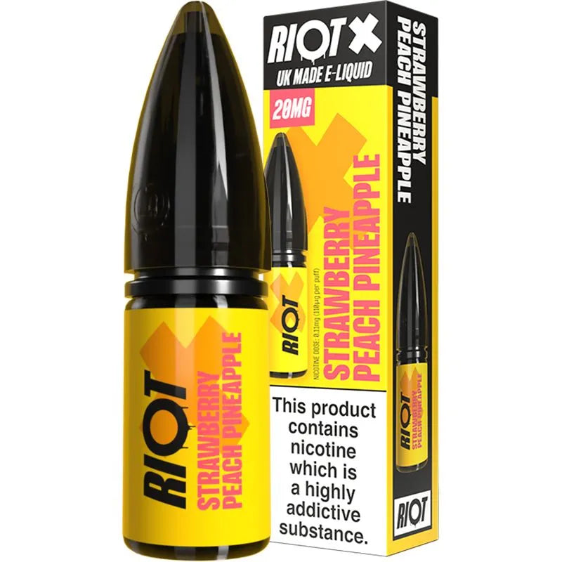 Riot X Strawberry Peach Pineapple E-Liquid 10ml