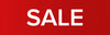 The word 'sale' is written in bold white letters against a red gradient background on a button.