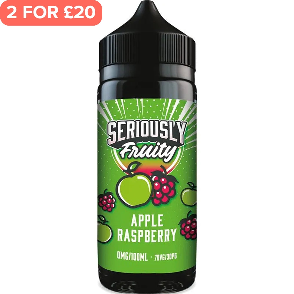 Apple Raspberry Seriously Fruity E-Liquid 100ml
