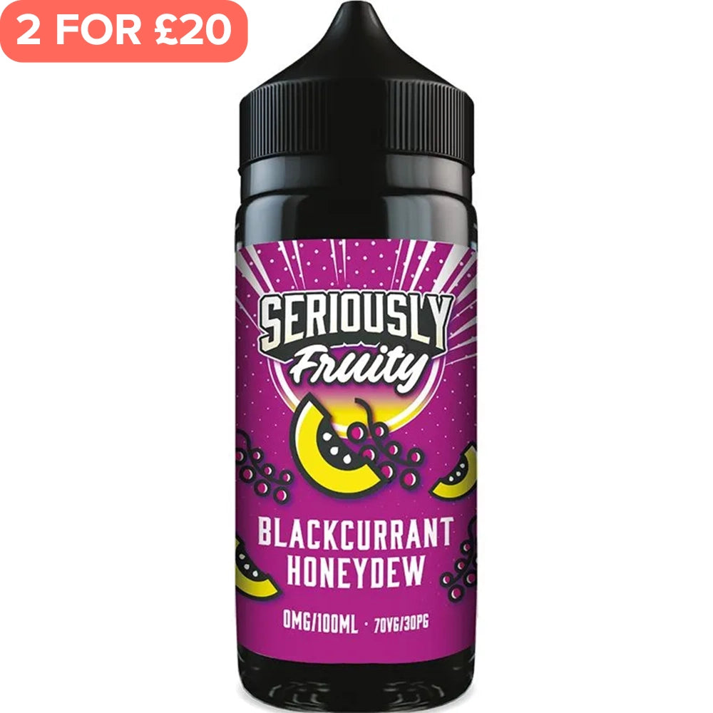Blackcurrant Honeydew Seriously Fruity E-Liquid 100ml