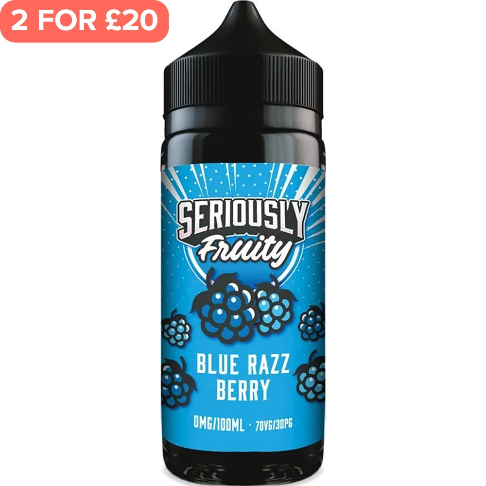 Blue Razz Berry Seriously Fruity E-Liquid 100ml