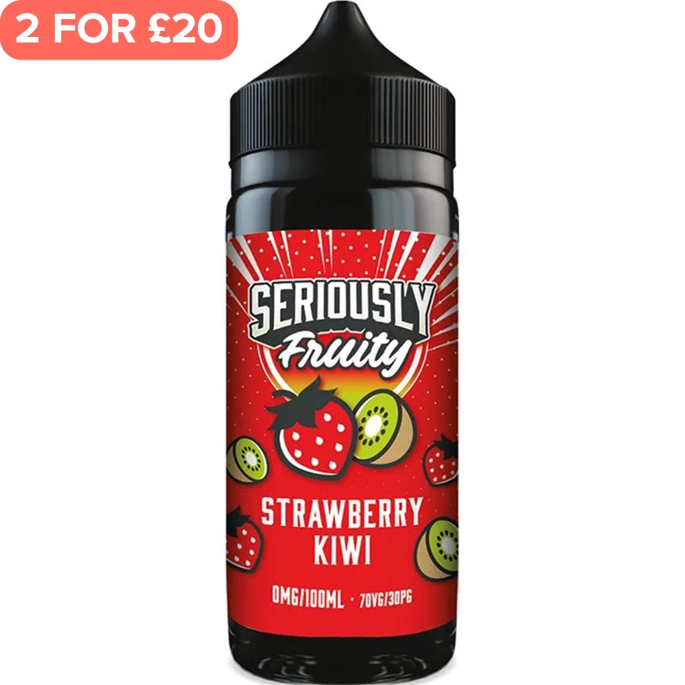 Strawberry Kiwi Seriously Fruity E-Liquid 100ml